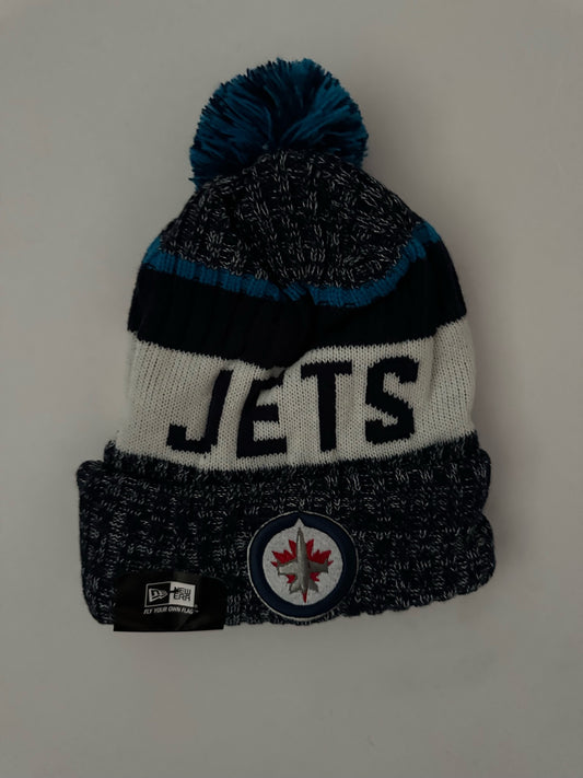 Winnipeg Jets NHL Bobble Beanie Multi Colour With Tags on