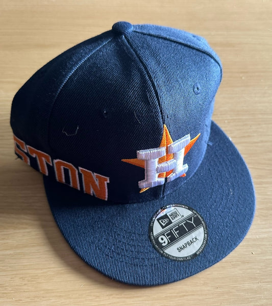 Houston Astros MLB SnapBack Baseball Cap Multicolour New With Sticker