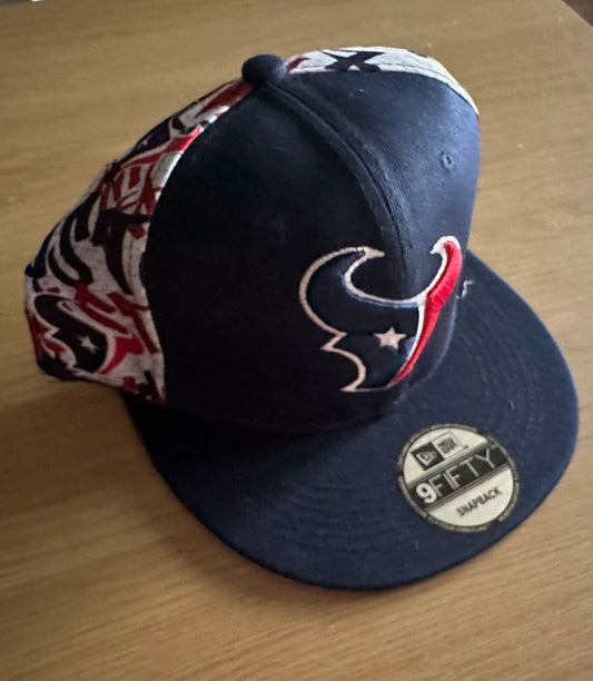 Houston Texans NFL SnapBack Camo Baseball Cap Multicolour New With Sticker