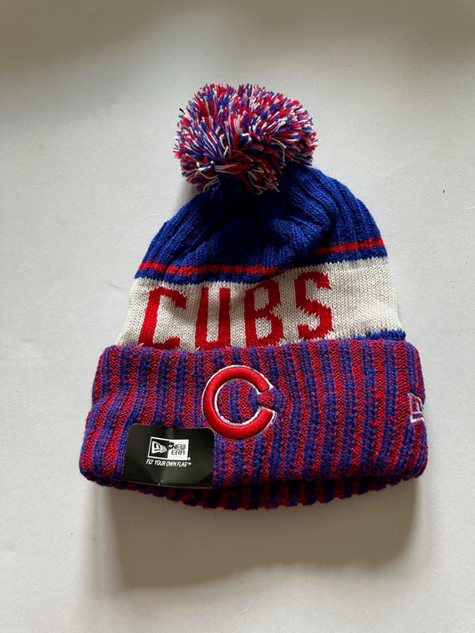 Chicago Cubs MLB Bobble Beanie Multi Colour With Tags on