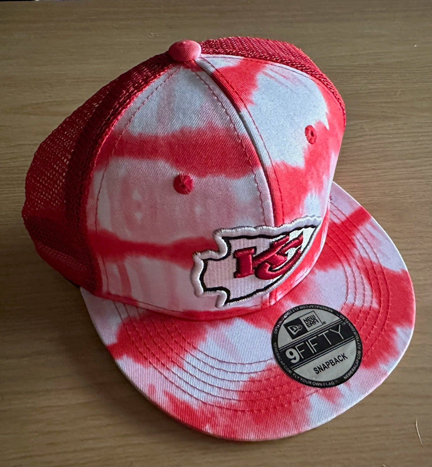 Kansas City Chiefs NFL SnapBack Camo Baseball Cap Multicolour New With Sticker