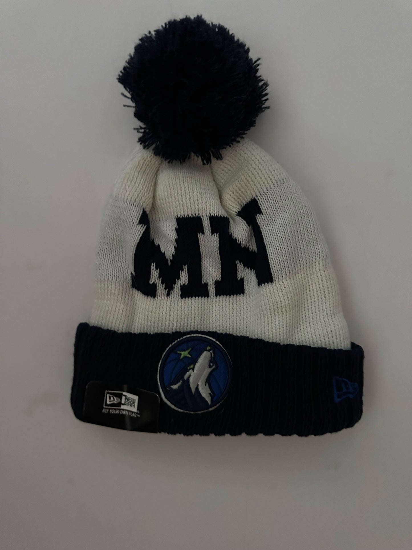 Minnesota Timberwolves NBA Bobble Beanie Multi Colour With Tags on