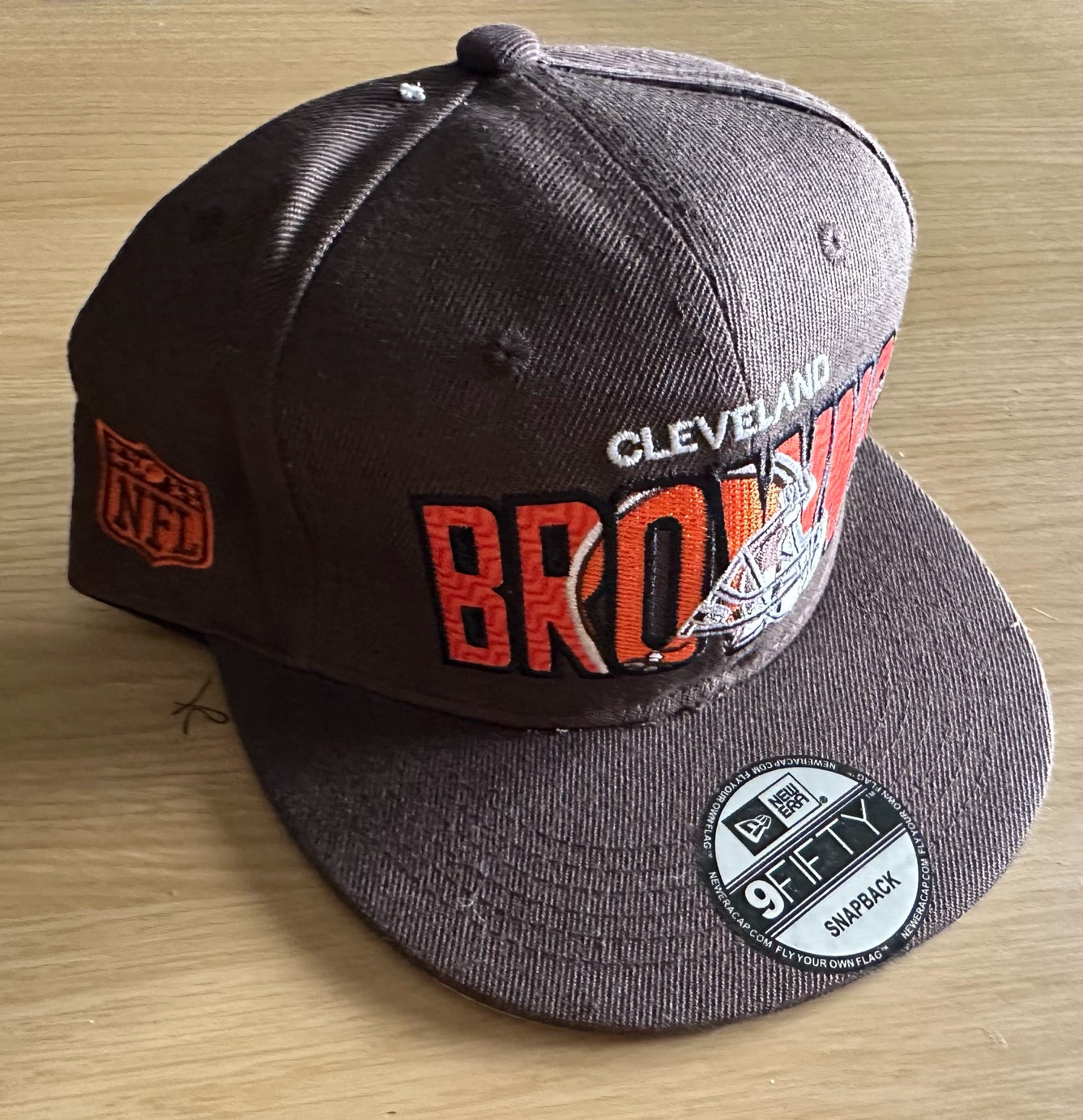 Cleveland Browns NFL SnapBack Baseball Cap Multicolour New With Sticker
