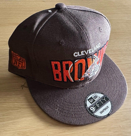 Cleveland Browns NFL SnapBack Baseball Cap Multicolour New With Sticker