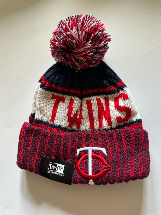 Minnesota Twins MLB Bobble Beanie Multi Colour With Tags on