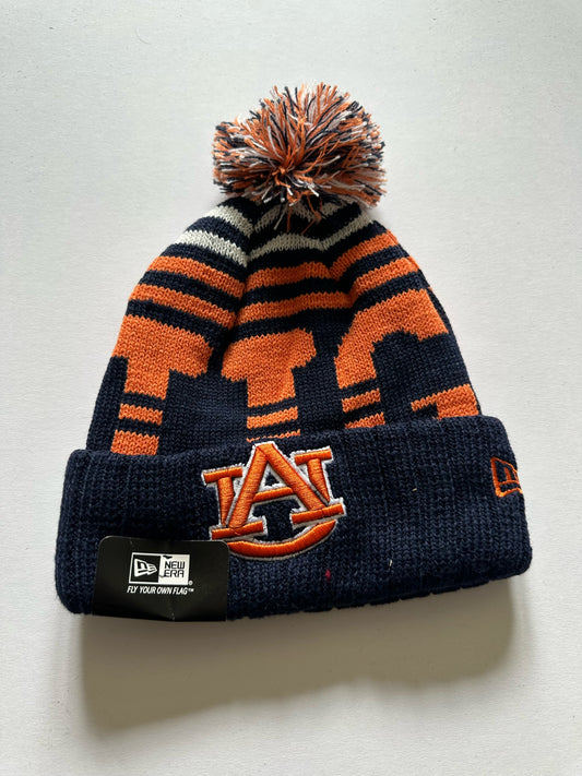 Auburn Tigers NCAA Bobble Beanie Multi Colour Tags on