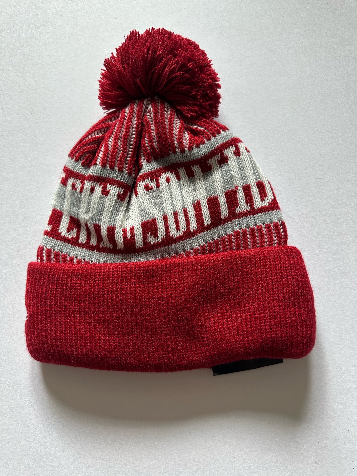 Alabama Crimson Tide NCAA Bobble Beanie Multi Colour Tags on