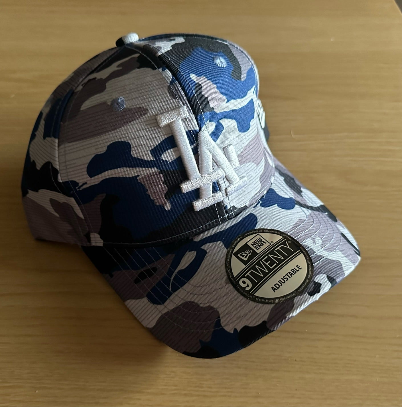 Los Angeles LA Dodgers MLB Camo Baseball Cap Multicolour New With Sticker