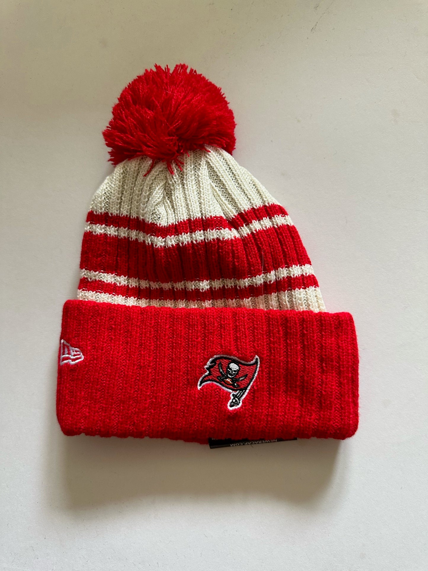 Tampa Bay Buccaneers NFL Bobble Beanie Multi Colour With Tags on