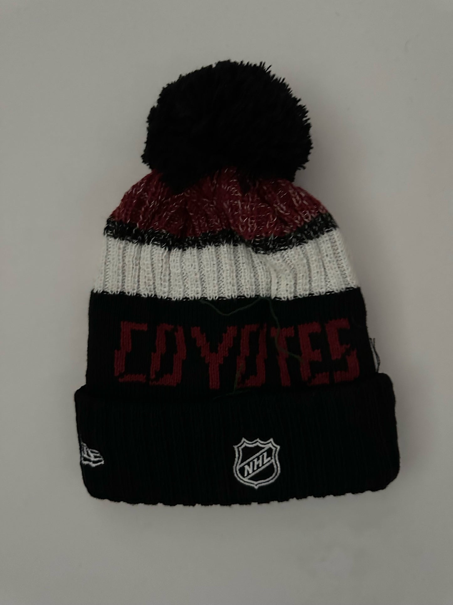 Arizona Coyotes NHL Bobble Beanie Multi Colour With Tags on