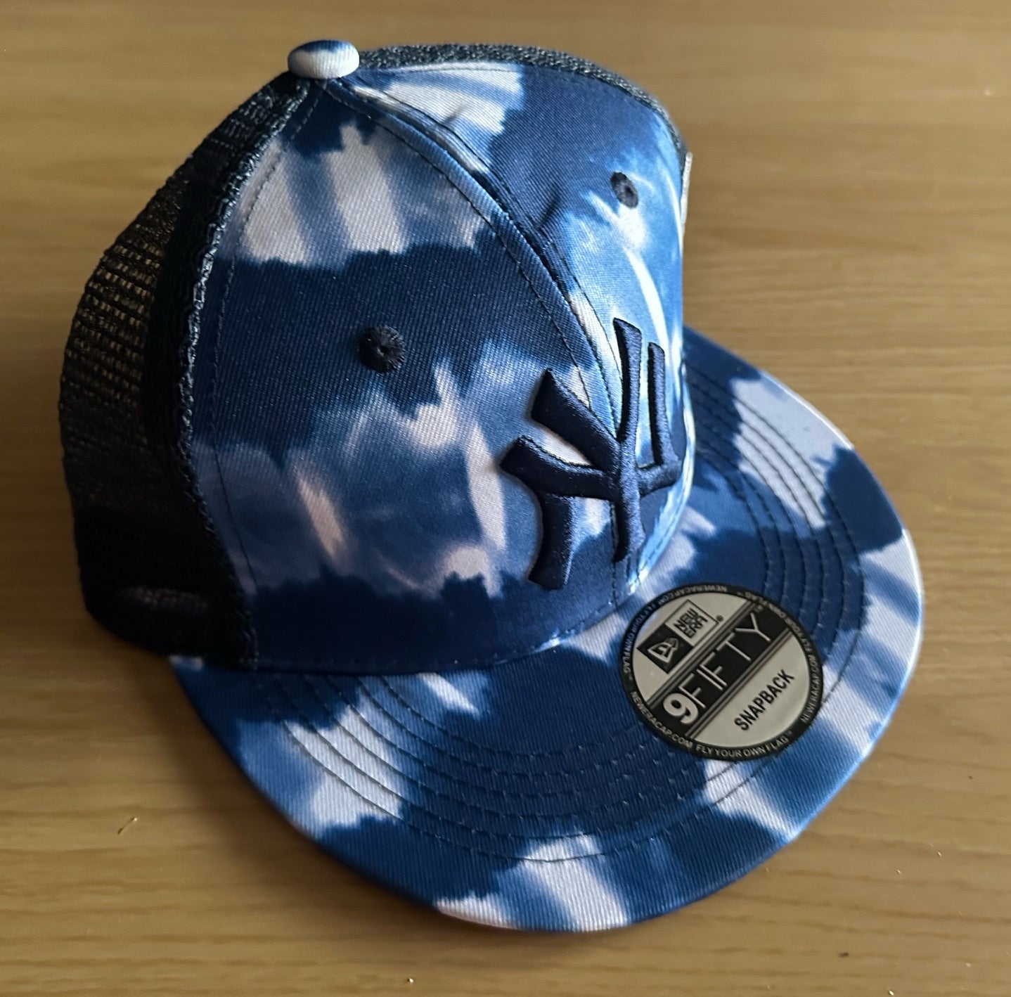 New York Yankees MLB SnapBack Camo Baseball Cap Multicolour New With Sticker