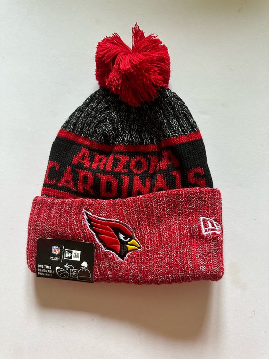 Arizona Cardinals NFL Bobble Beanie Multi Colour With Tags on