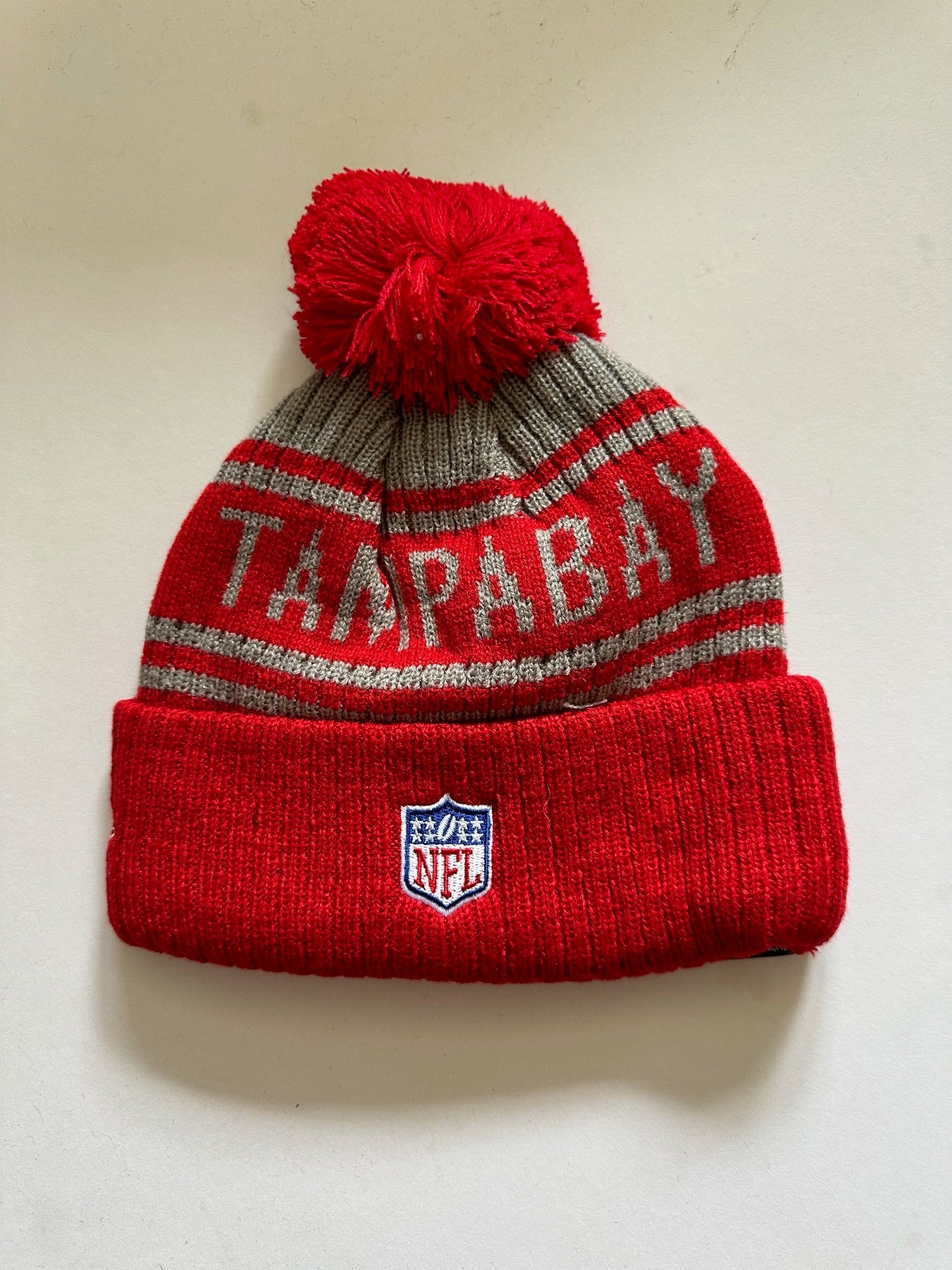 Tampa Bay Buccaneers NFL Bobble Beanie Multi Colour With Tags on