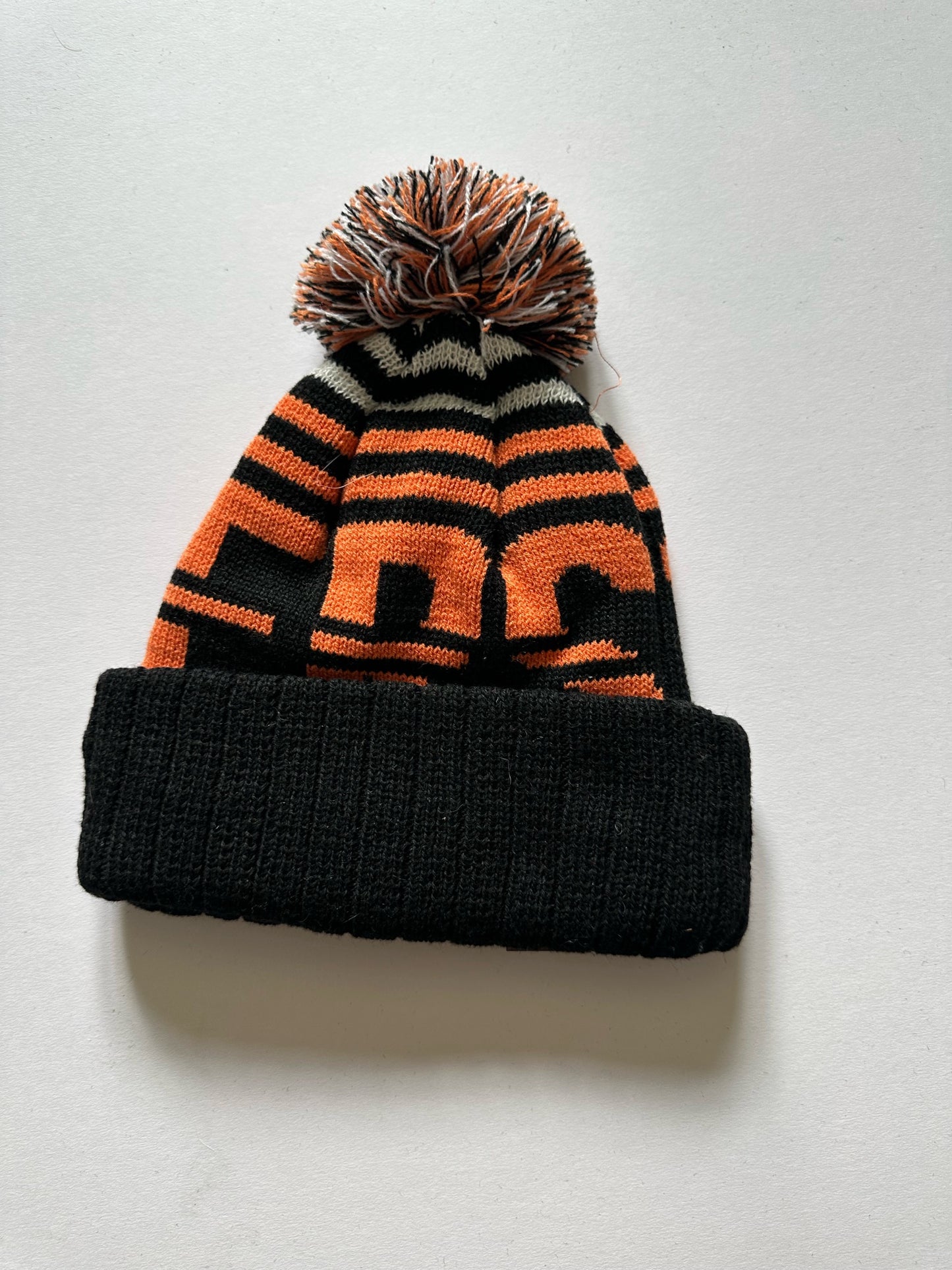 Clemson Tigers NCAA Bobble Beanie Multi Colour Tags on