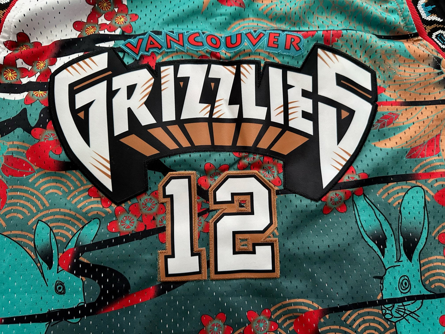 Retro Hardwood Classics Memphis/Vancouver Grizzlies Morant Basketball Vest Large