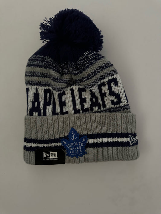 Toronto Maple Leafs NHL Bobble Beanie Multi Colour With Tags on