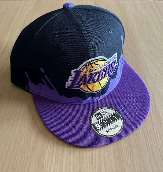 Los Angeles Lakers NBA SnapBack Baseball Cap Multicolour New With Sticker