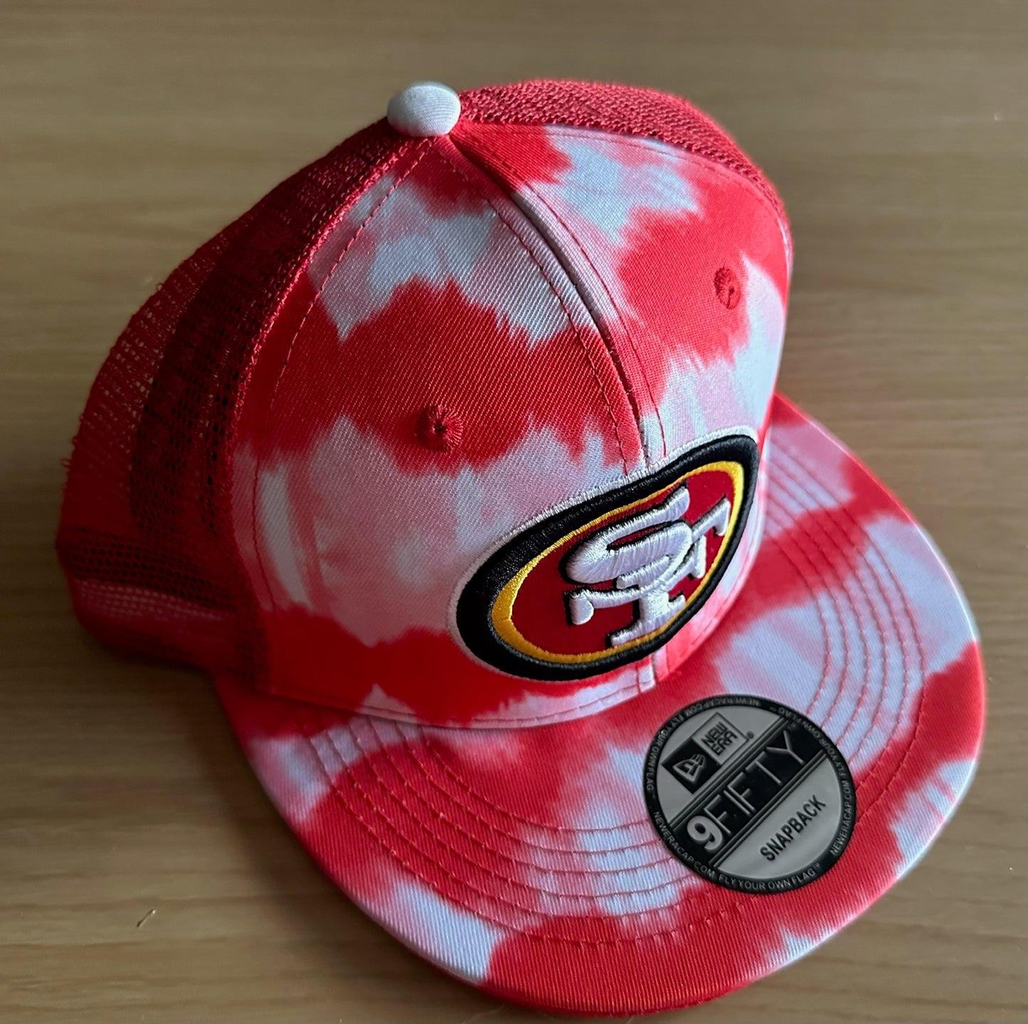 San Francisco 49ers NFL SnapBack Camo Baseball Cap Multicolour New With Sticker