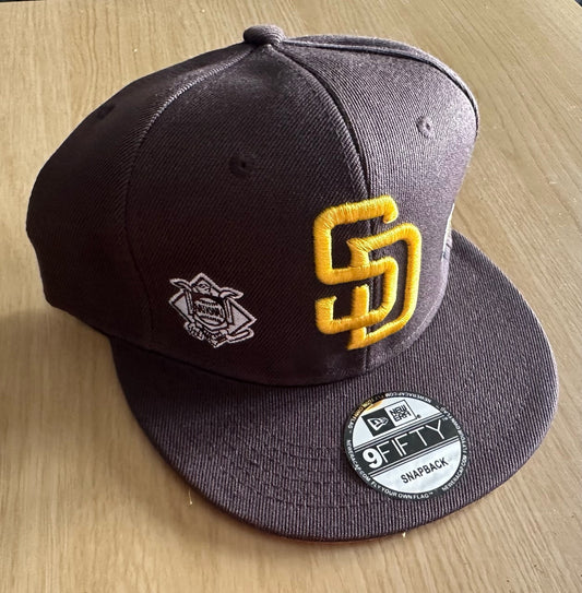 San Diego Padres MLB SnapBack Baseball Cap Multicolour New With Sitcker