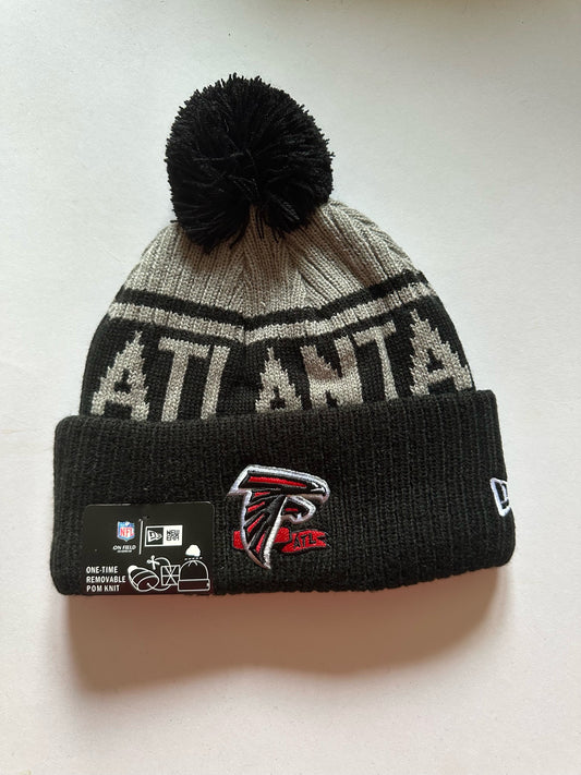 Atlanta Falcons NFL Bobble Beanie Multi Colour With Tags on