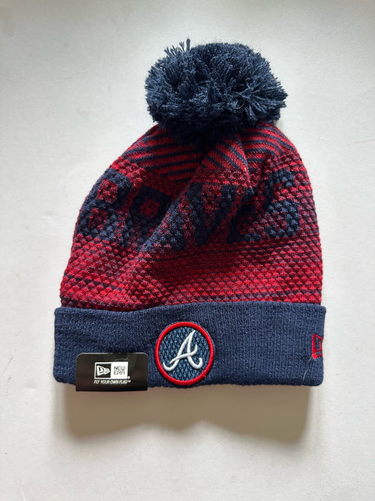 Atlanta Braves MLB Bobble Beanie Multi Colour With Tags on