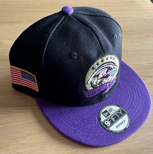 Baltimore Ravens NFL SnapBack Baseball Cap Multicolour New With Sticker