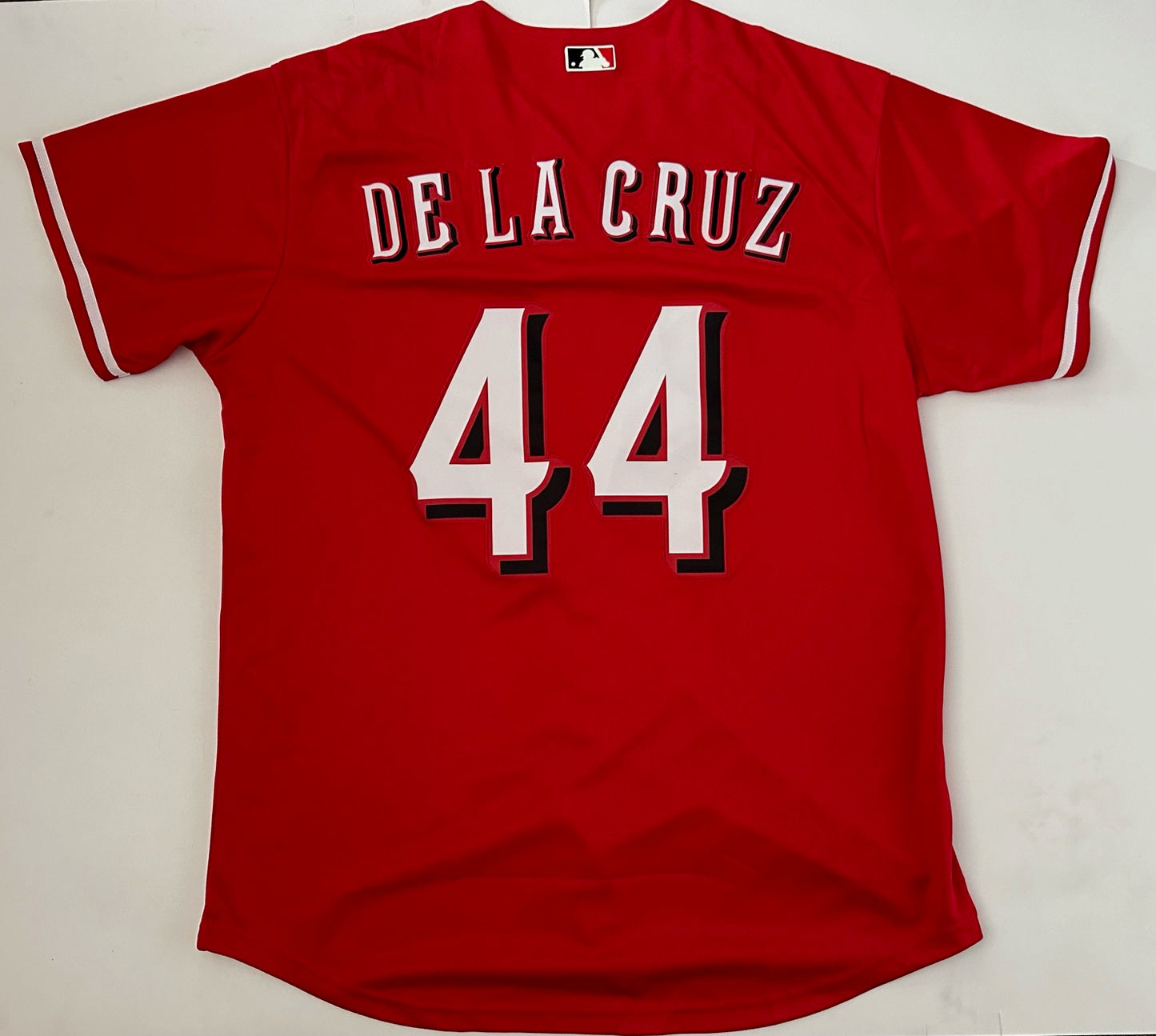 Cincinnati Reds De La Cruz MLB Baseball Shirt Large 44 Red