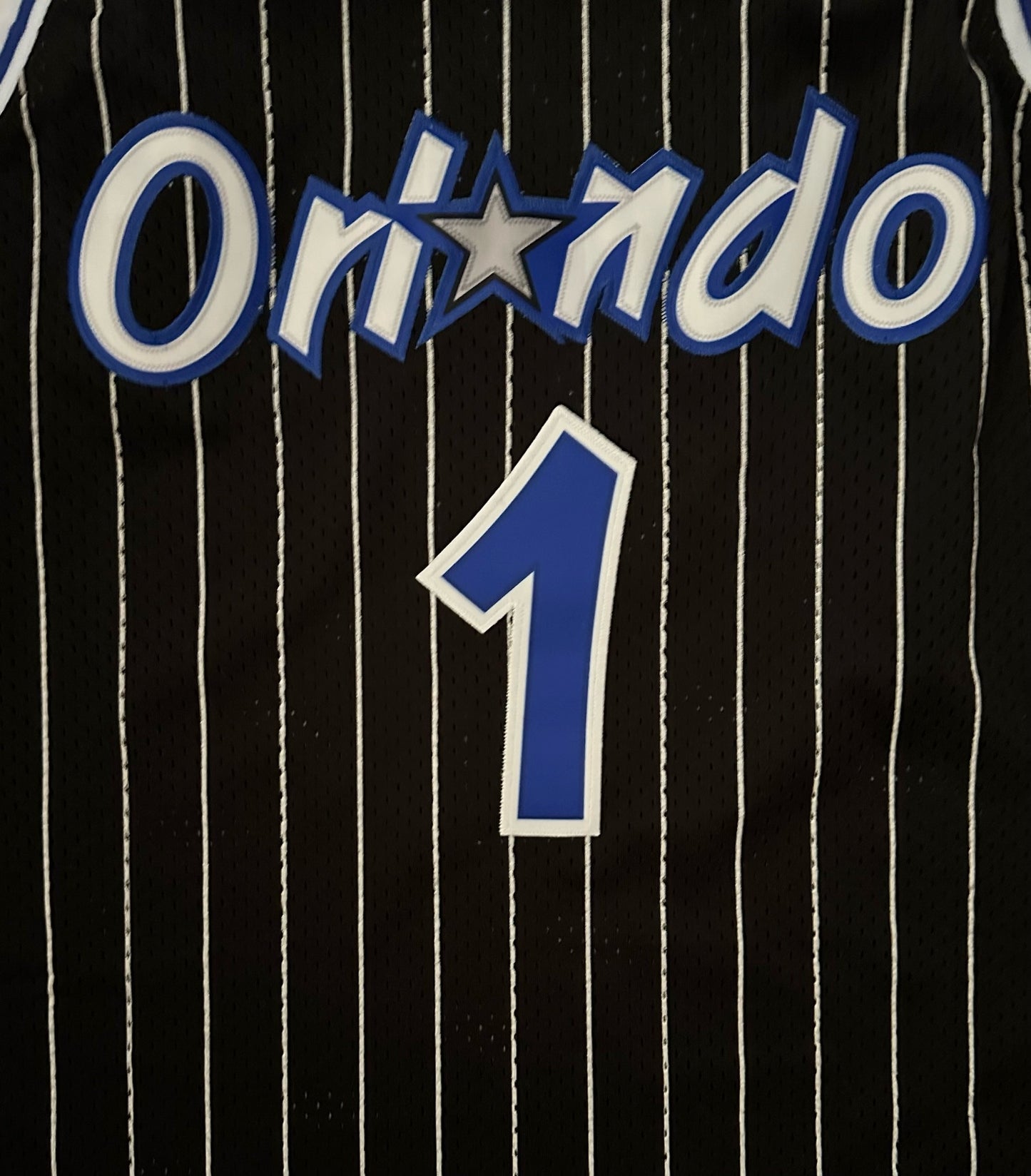 Orlando Magic NBA Hardwood Classics Basketball Vest Large McGrady 1 Black