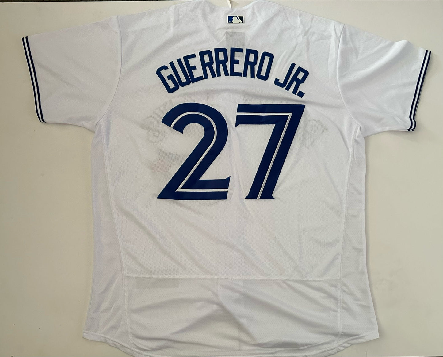 Toronto Blue Jays MLB Baseball Shirt Large Guerrero Jr 27 White