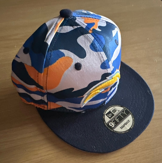 Los Angeles LA Chargers NFL SnapBack Camo Baseball Cap Multicolour New With Sticker