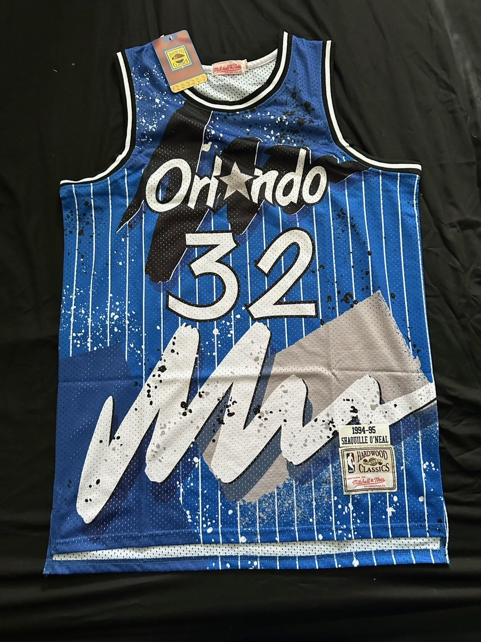 Retro Hardwood Classics Orlando Magic O’Neal Basketball Vest Large