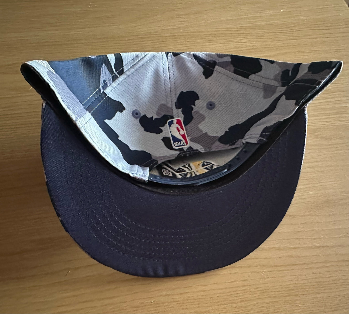 Utah Jazz NBA SnapBack Camo Baseball Cap Multicolour New With Sticker