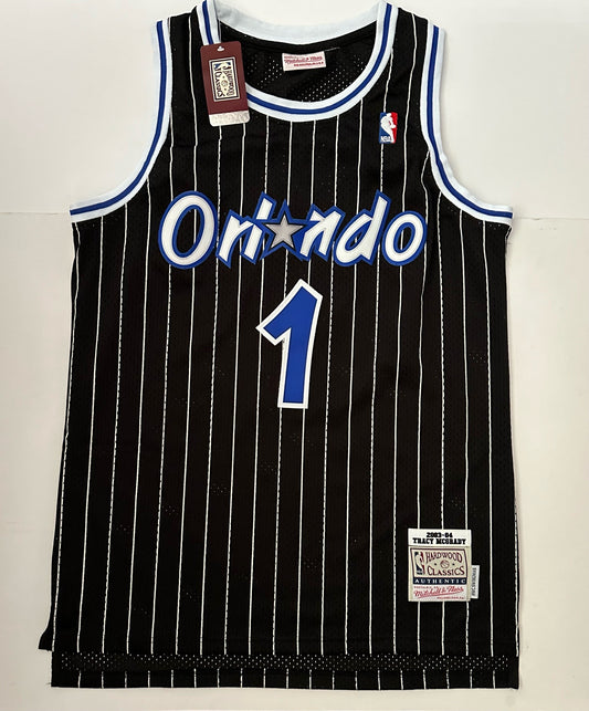 Orlando Magic NBA Hardwood Classics Basketball Vest Large McGrady 1 Black