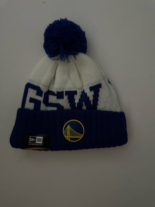 Golden State Warriors NBA Bobble Beanie Multi Colour With Tags on