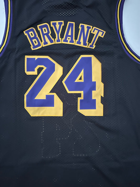 Los Angeles LA Lakers NBA Hardwood Classics Basketball Vest Large Black 24