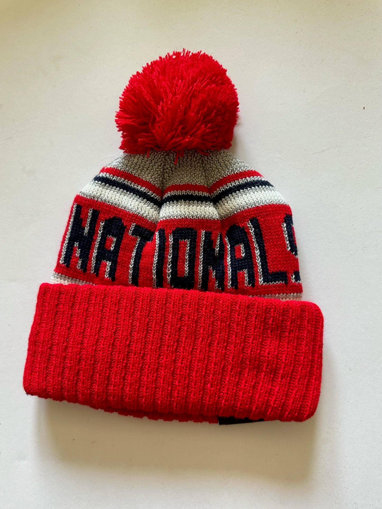 Washington Nationals MLB Bobble Beanie Multi Colour With Tags on