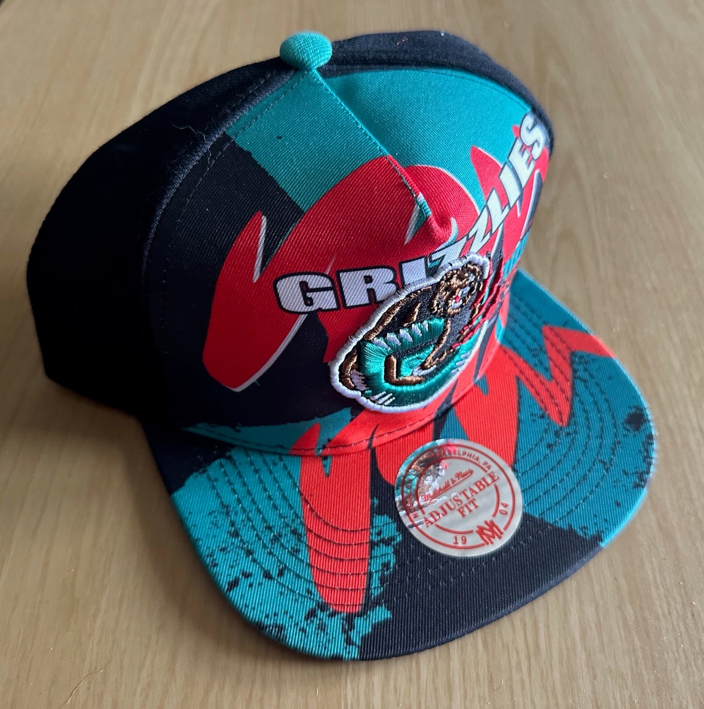 Memphis Grizzlies NBA SnapBack Baseball Cap Multicolour New With Sticker