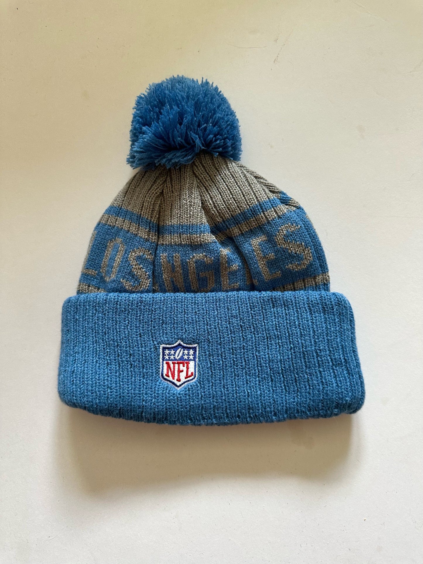 Los Angeles Chargers NFL Bobble Beanie Multi Colour With Tags on
