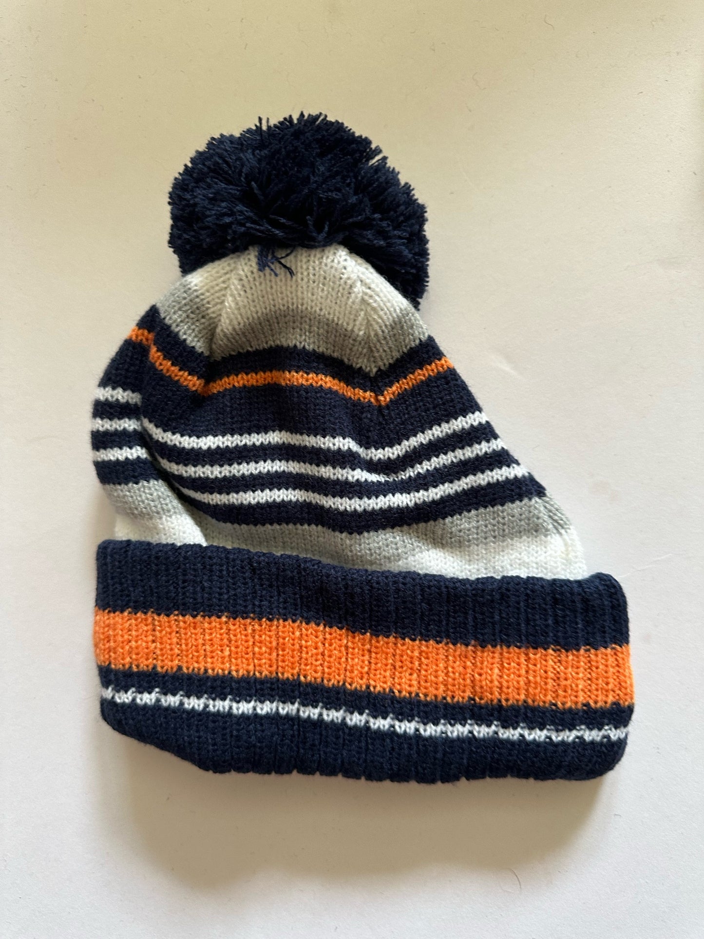 Chicago Bears NFL Bobble Beanie Multi Colour With Tags on