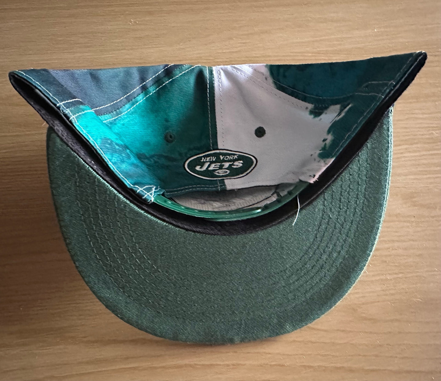 New York Jets NFL SnapBack Camo Baseball Cap Multicolour New With Sticker