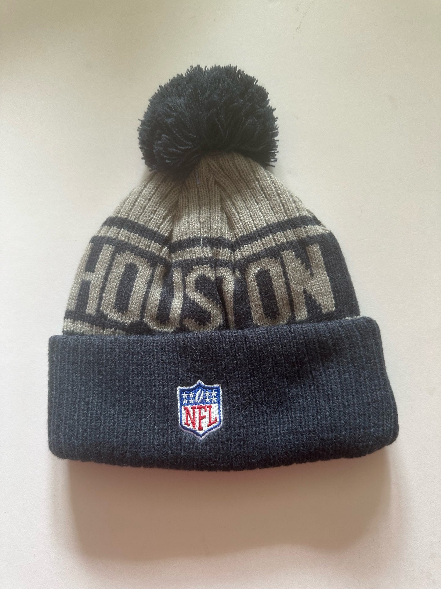 Houston Texans NFL Bobble Beanie Multi Colour With Tags on