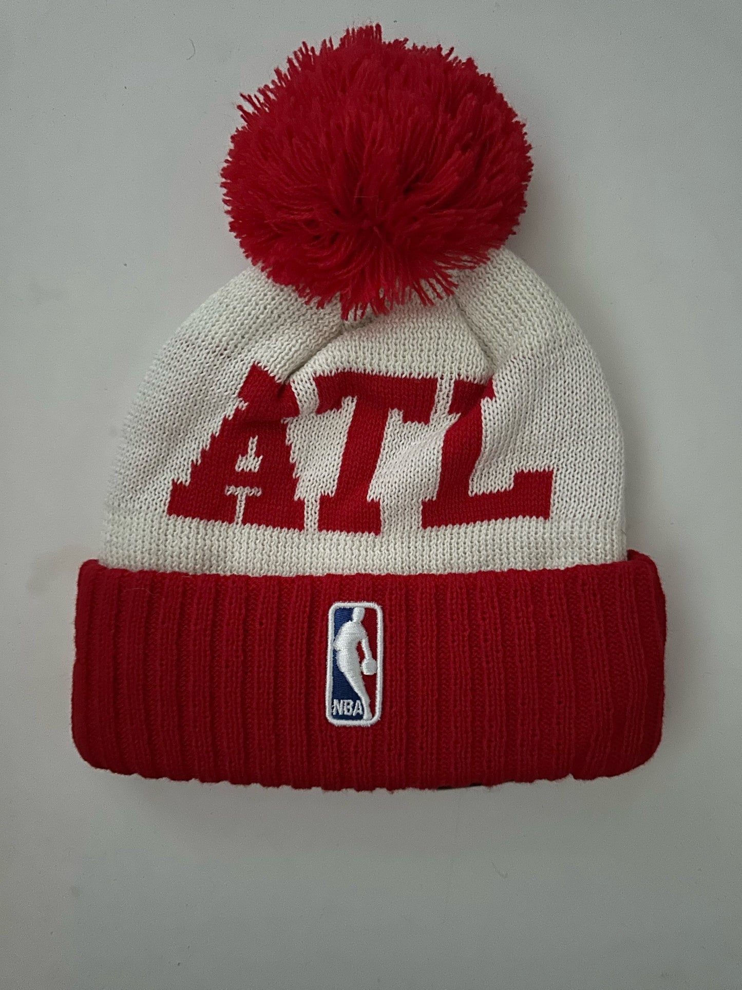 Atlanta Hawks NBA Bobble Beanie Multi Colour With Tags on