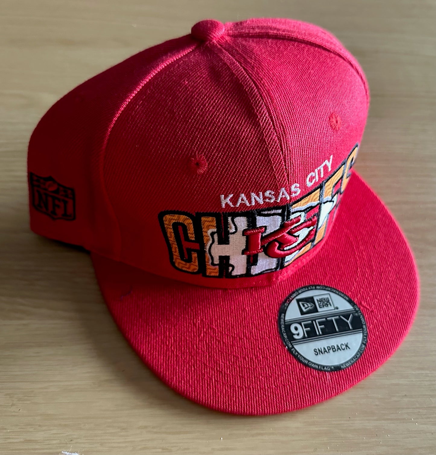 Kansas City Chiefs NFL SnapBack Baseball Cap Multicolour New With Sticker