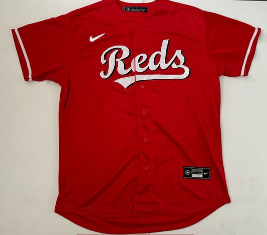 Cincinnati Reds De La Cruz MLB Baseball Shirt Large 44 Red