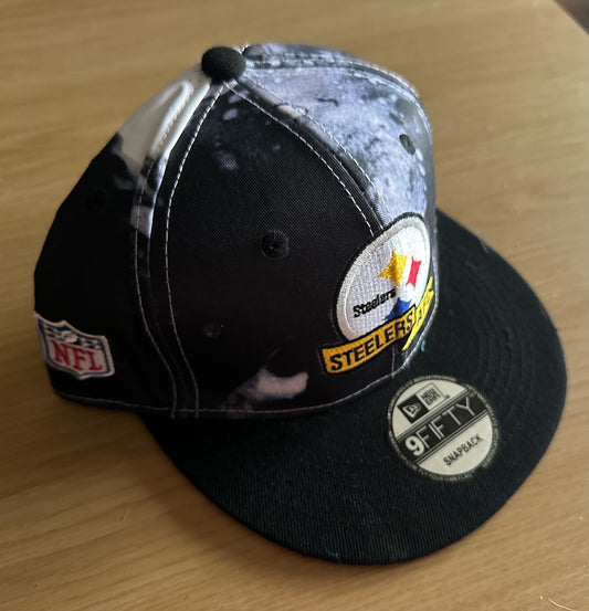 Pittsburgh Steelers NFL SnapBack Camo Baseball Cap Multicolour New With Sticker