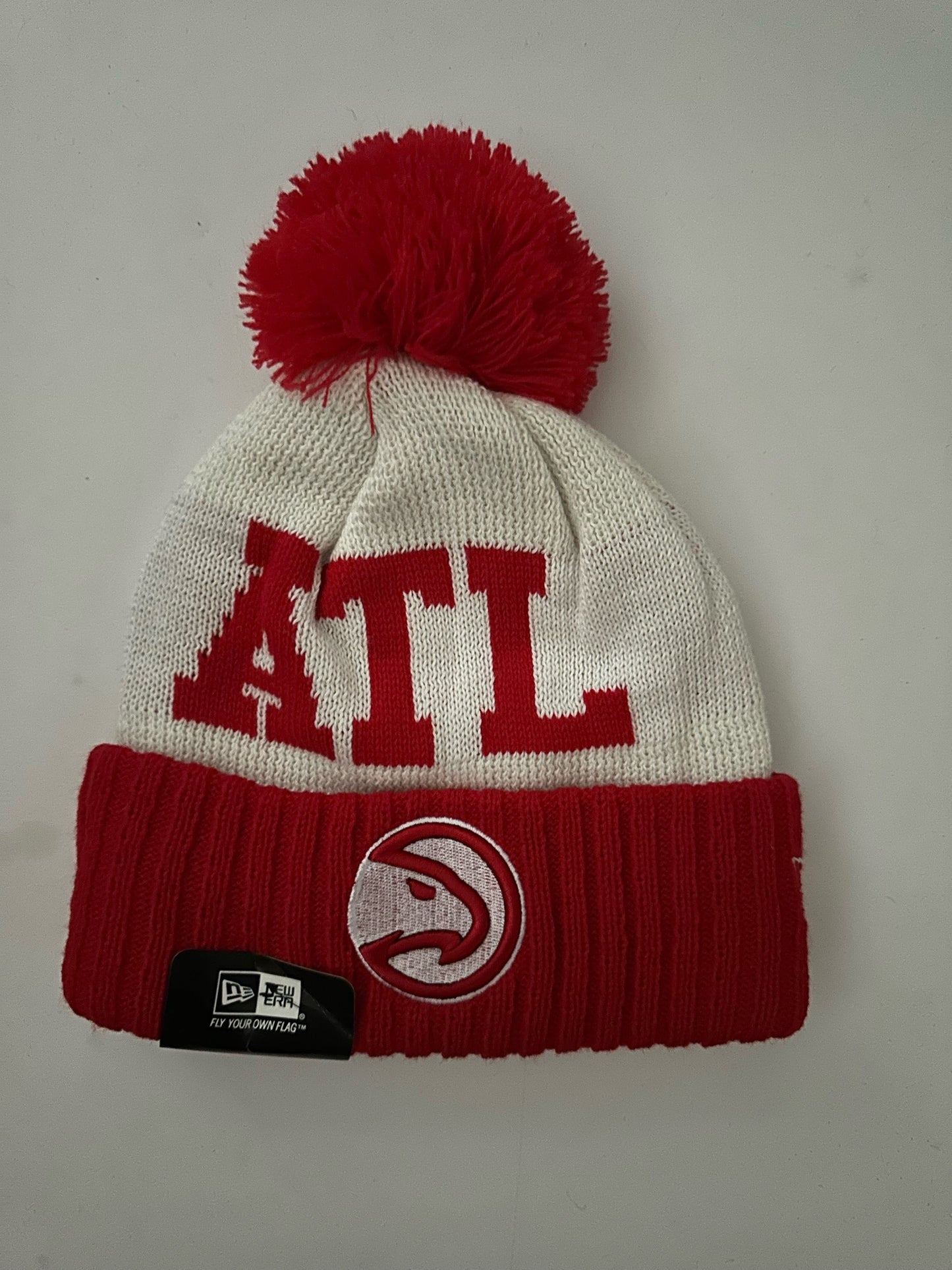 Atlanta Hawks NBA Bobble Beanie Multi Colour With Tags on