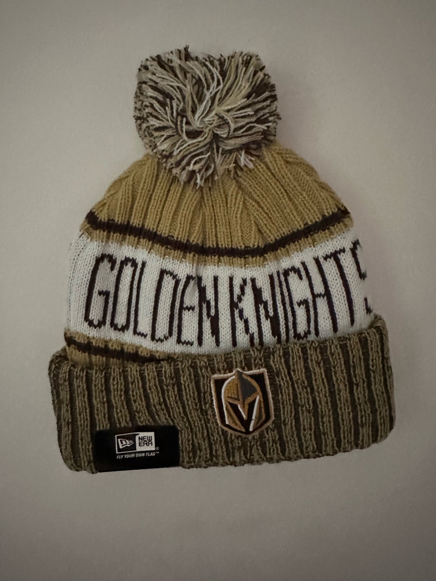 Vegas Golden Knights NHL Bobble Beanie Multi Colour With Tags on