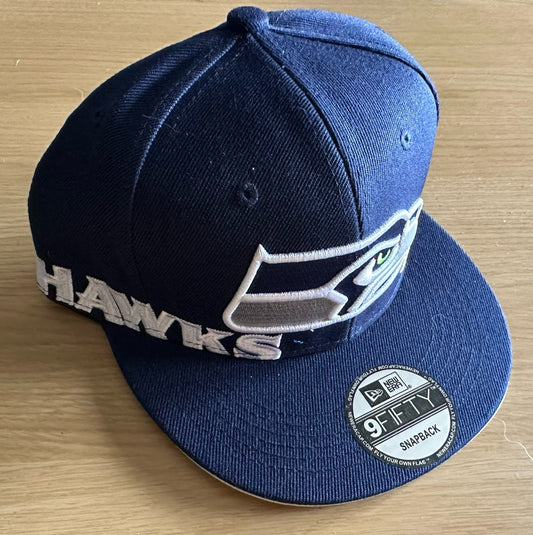 Seattle Seahawks NFL SnapBack Baseball Cap Multicolour New With Sticker