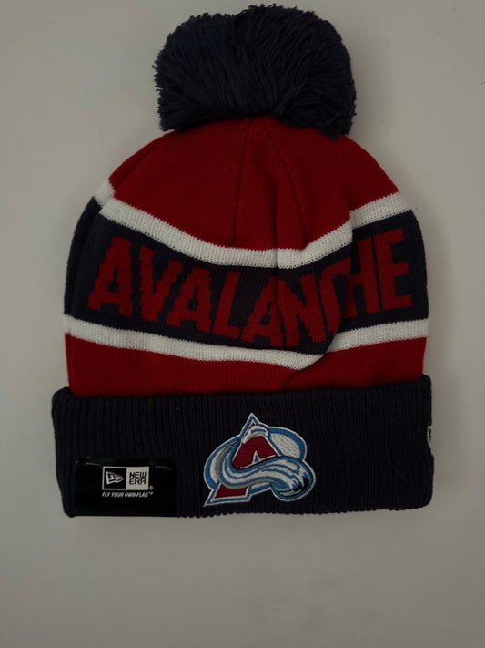 Colorado Avalanche NHL Bobble Beanie Multi Colour With Tags on