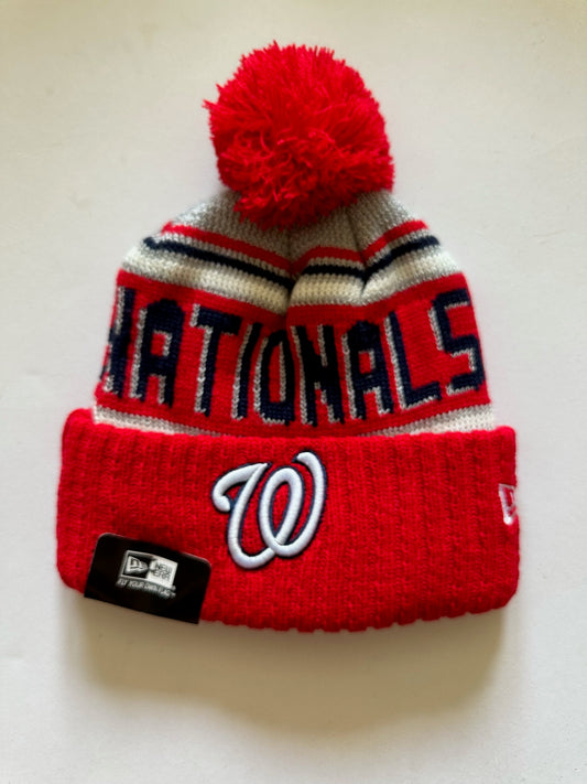 Washington Nationals MLB Bobble Beanie Multi Colour With Tags on